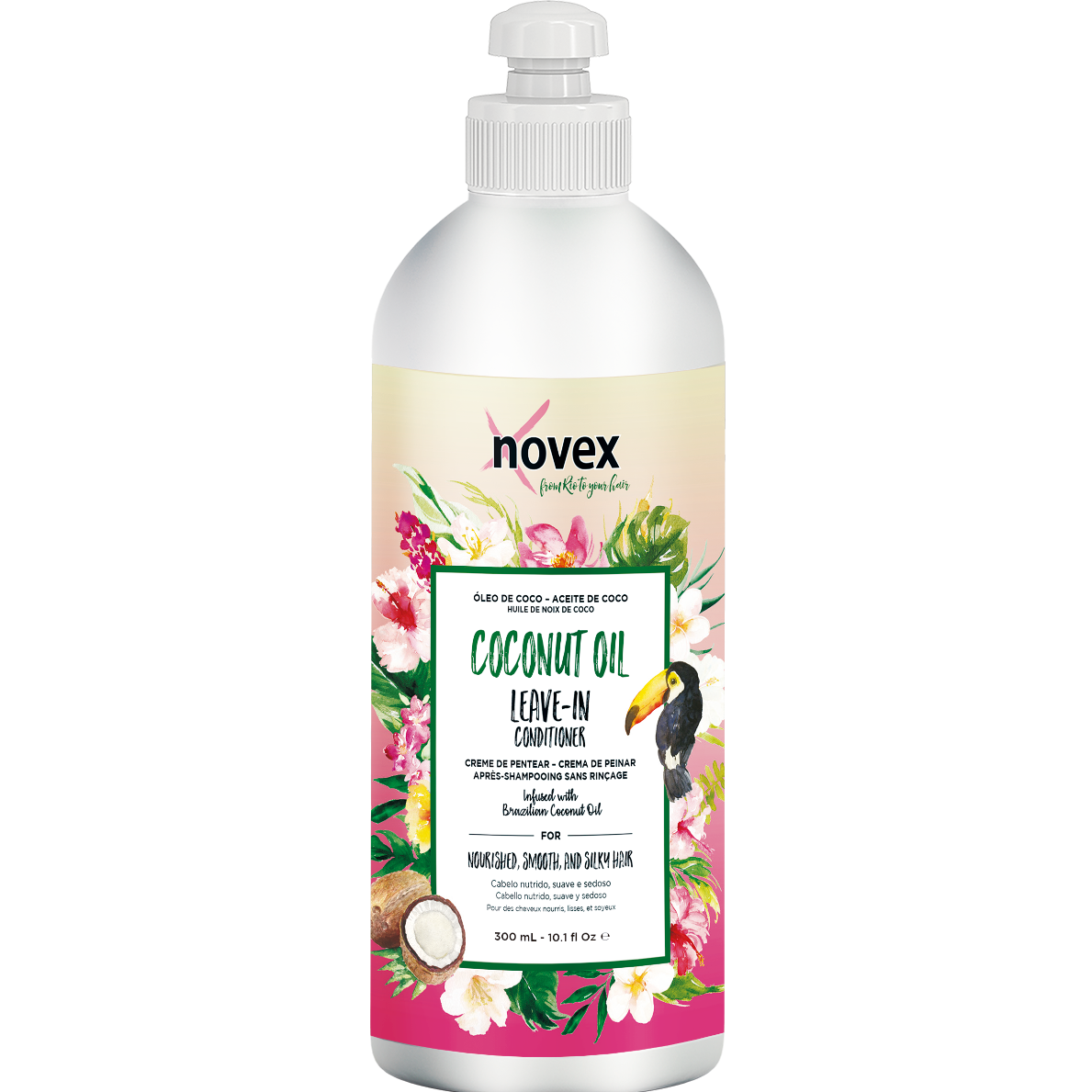 Novex Coconut Oil Leave-In Conditioner 300ml