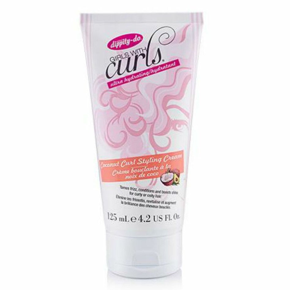 Dippity-Do Girls with Curls Coconut Curl Styling Cream 4.2 oz