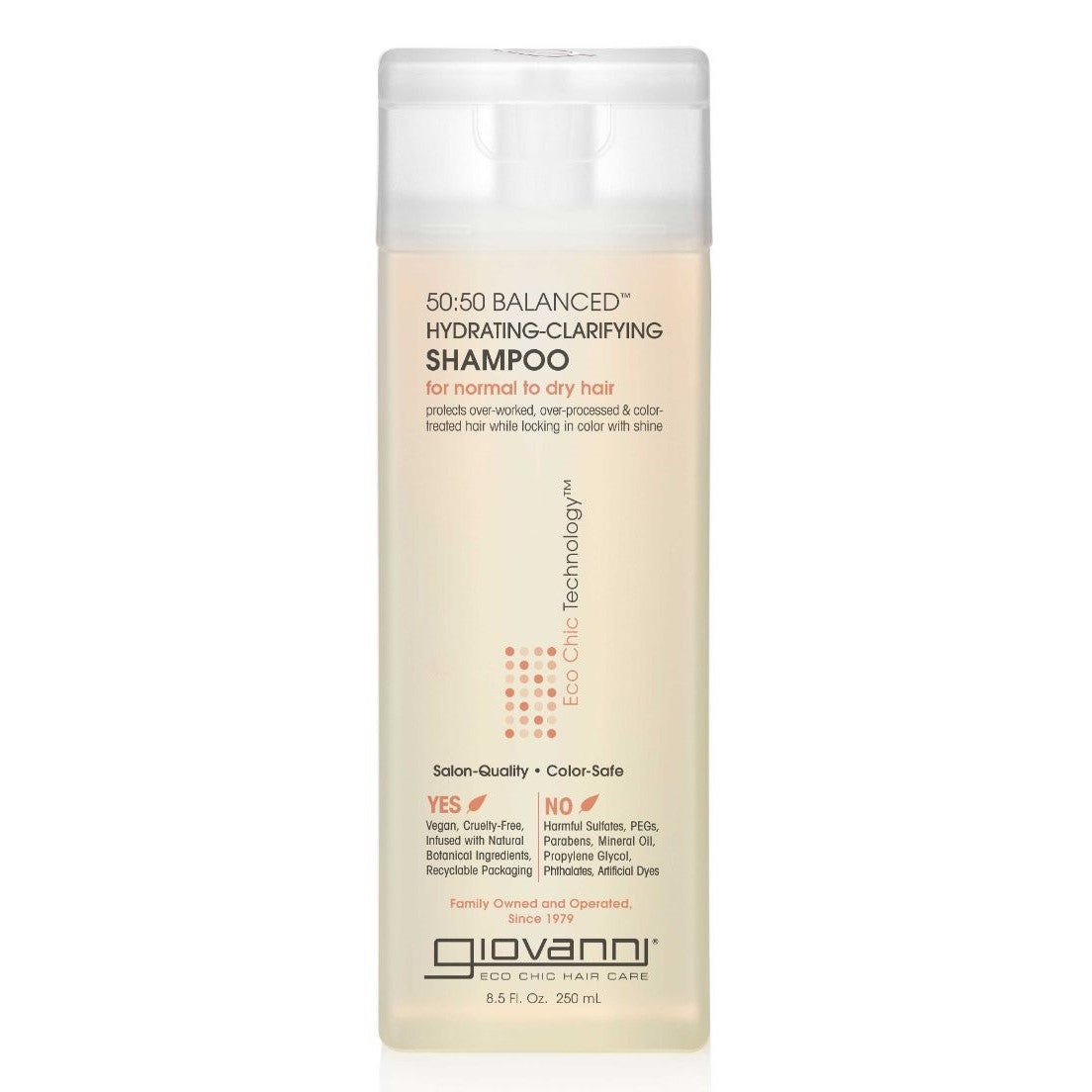 Giovanni 50:50 Balanced Hydrating-Clarifying Shampoo 8.5oz / 250ml