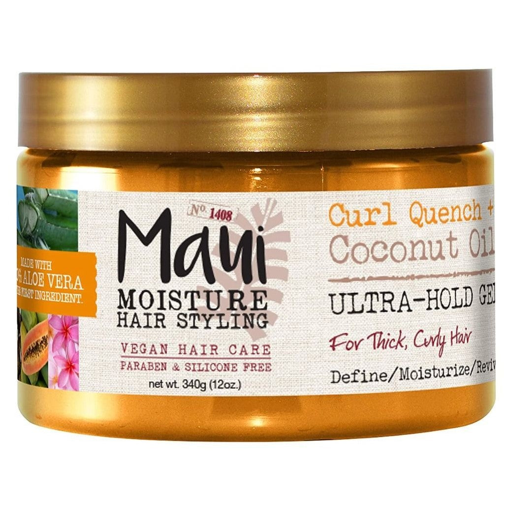 Maui Moisture Nourish & Moisture Coconut Oil Ultra Hold Gel 12oz