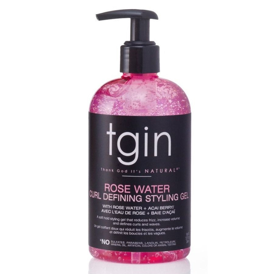TGIN Rose Water Curl Styling Gel 13 oz